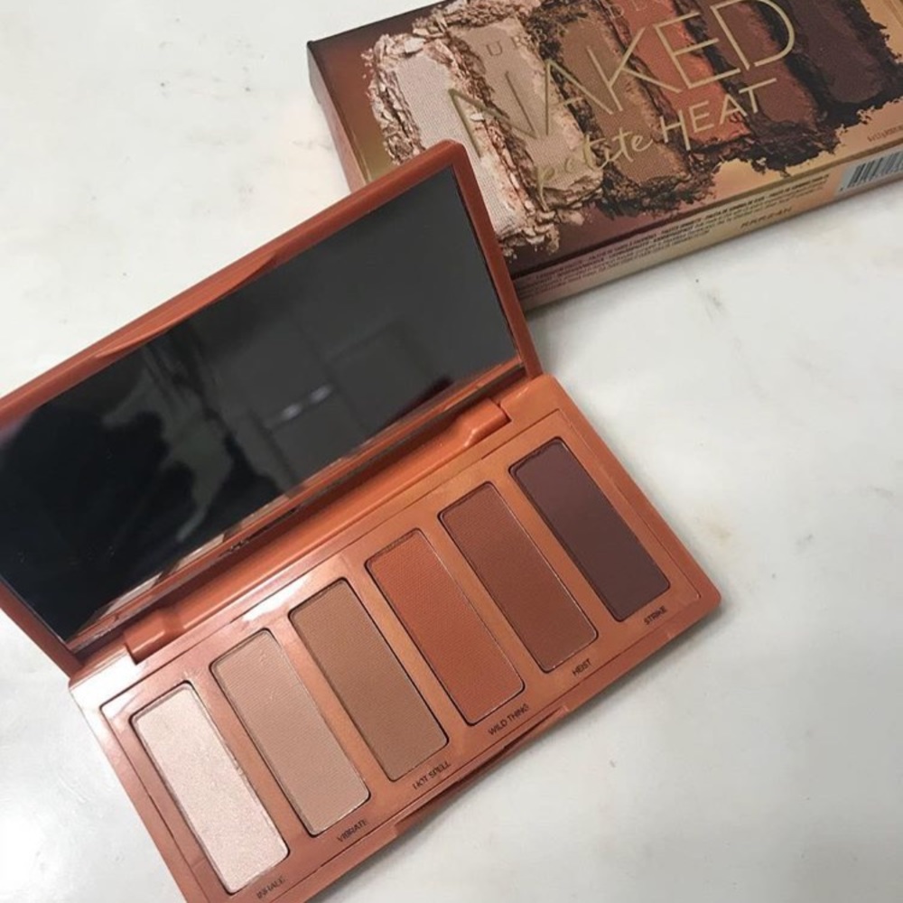 urban decay petite heat palette!
